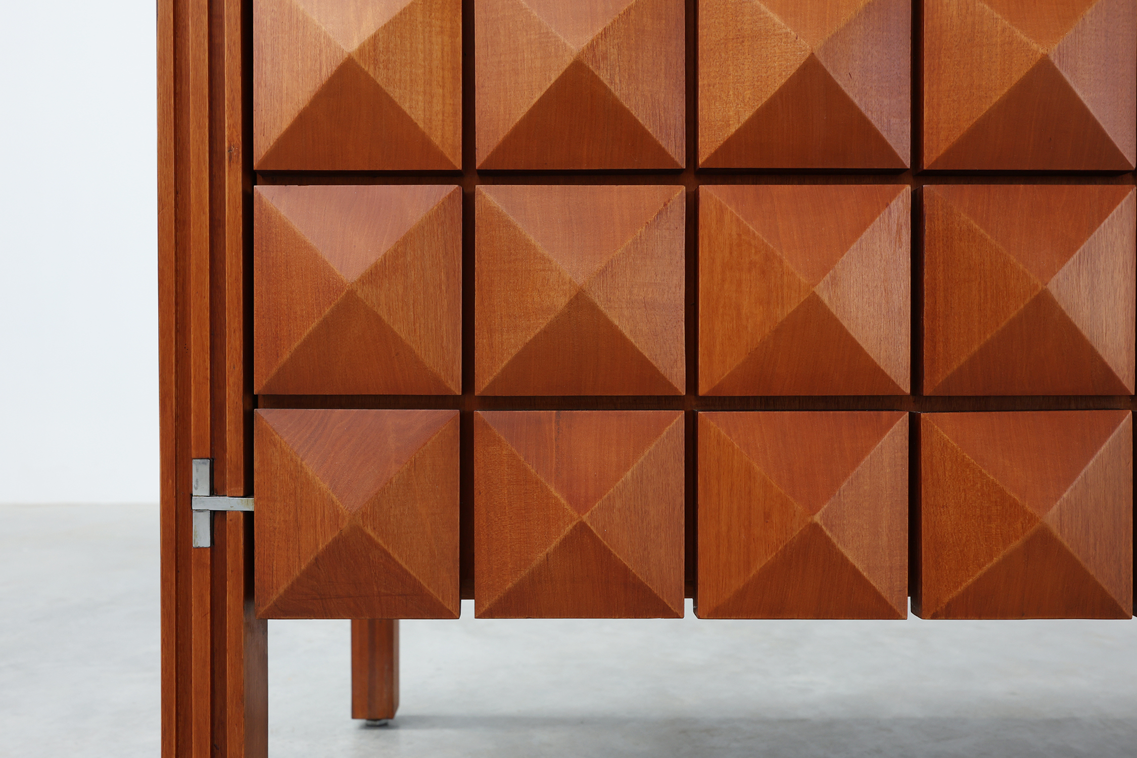 Christophe Gevers for De Coene Freres "Saphir" teak sideboard, Belgium, 1962thumbnail